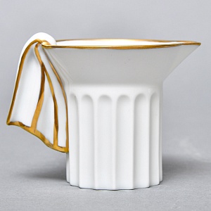  Фарфоровый Кофейный сервиз тет-а-тет «Греческие колонны» 8 предметов, Furstenberg Германия.