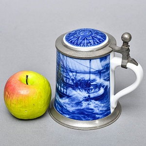 Коллекционная Пивная Кружка «Барк „Фюрст Бисмарк“ в Ревущих Сороковых», Berlin Design Германия -1979 год.