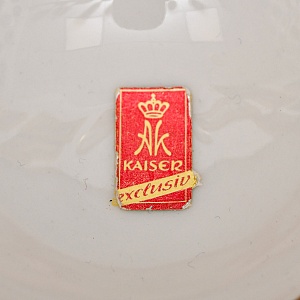 Коллекционная Фарфоровая Чайная тройка «Золотые грифоны», Kaiser Германия, 1979 - 1990 годы. 