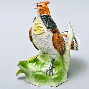 Фарфоровая Статуэтка «Птица - Рябчик», Германия вторая половина ХХ века.