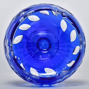 РЕДКОСТЬ! Антикварный Хрустальный Бокал для вина, JOSEPHINENHUTTE, Германия, 20 гг. 