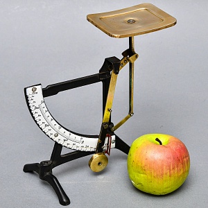 Винтажные Почтовые Механические Весы Повышенной точности до 250 гр. Германия 50 гг. 