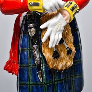 Коллекционная Фарфоровая статуэтка «Солдаты Британской армии. 93-й пехотный полк», SITZENDORF Германия.