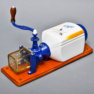 Редкая! Фарфоровая Настенная Ручная Механическая Кофемолка Hard Trep, Голландия.