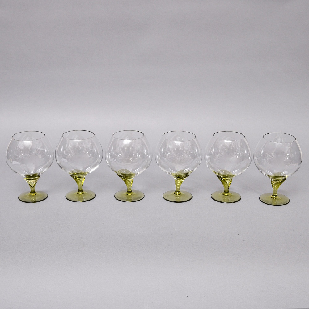 Бокалы для Коньяка «Papyrus», Хрусталь Rosenthal Studio Line, Германия -1960 - 1969 годы.