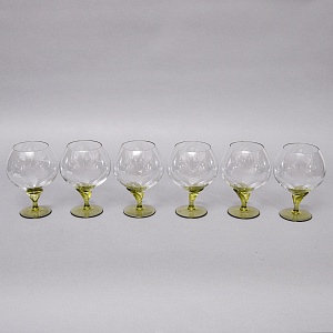 Бокалы для Коньяка «Papyrus», Хрусталь Rosenthal Studio Line, Германия -1960 - 1969 годы.