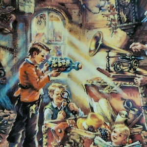 Коллекционная Тарелка «Дедушкины сокровища» Фарфор, Weimar Porzellan Германия -1994 год.