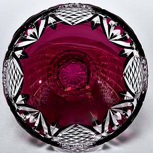 Редкость!!! Роскошная Фруктовница - Хрустальная Ваза на ноге, VAL SAINT LAMBERT, Бельгия -60 гг.