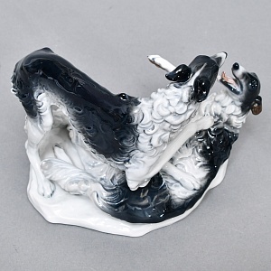 Коллекционная Фарфоровая статуэтка «Охотничьи собаки. Две Борзые», ROSENTHAL Германия.