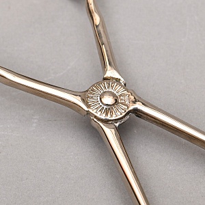 Сервировочные Щипцы для салата, Металл Silverplate, Англия - середина ХХ века.