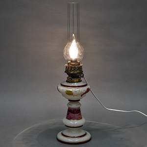 Электрический светильник «Керосиновая Лампа Kosmos - Brenner» Франция.