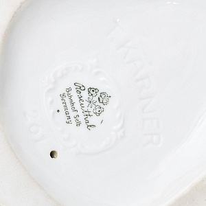 Коллекционная Фарфоровая статуэтка «Лежащий Олененок», ROSENTHAL Германия, 1943 - 1946 годы. 