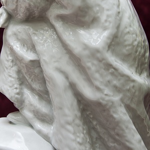 Редкость! Авторская Фарфоровая статуэтка «Лермонтов на скале», СССР ЛФЗ.