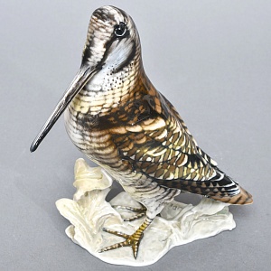 Редкость! Фарфоровая Статуэтка «Птица - Бекас», ROSENTHAL Германия - 40 -е годы ХХ века.