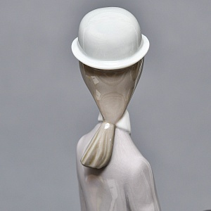 Коллекционная Фарфоровая статуэтка «Прекрасная наездница», Lladro Испания, 1984 - 1989 годы.