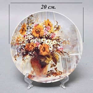  Коллекционная Тарелка «Летняя мечта», Фарфор HUTSCHENREUTER Германия, 1997 год.