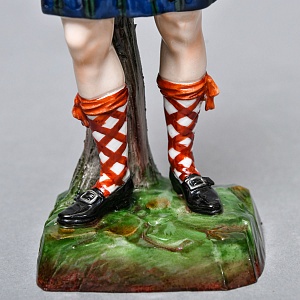 Коллекционная Фарфоровая статуэтка «Солдаты Британской армии. 93-й пехотный полк», SITZENDORF Германия.