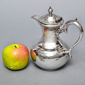 Металлический Кофейник - Чайник на 800 мл. Silverplate, SHEFFIELD Англия.