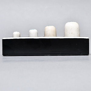 Редкость! Антикварный Набор фарфоровых гирь разновесов (100-50-20-10гр.) - СССР - 20 гг.