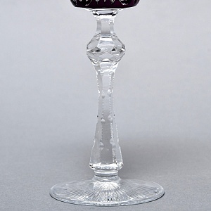 Антикварный Хрустальный Бокал для вина, Knittel FAKIRIS, Германия, конец 30-х гг.