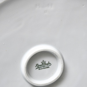 Антикварная Фарфоровая статуэтка «Пьеро с гитарой и пудель», Rosenthal Германия - 1924 год. 