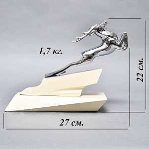 Памятный подарок - Сувенир «Олень» - Шильдик - Эмблема «Волга ГАЗ -21» СССР.
