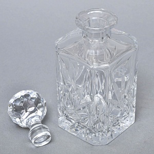 Коллекционный Хрустальный Графин - Штоф «GOLF», Англия, 70 -е годы ХХ века.