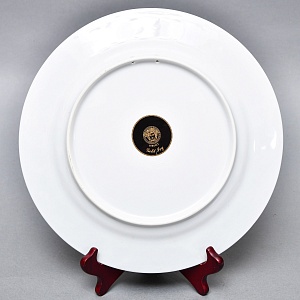 Коллекционная Тарелка - Блюдо «Золотой плющ» Фарфор, VERSACE, Rosenthal Германия -1997 год. 