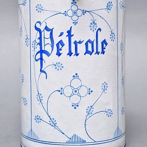 Антикварный Эмалированный Бидон - Канистра для Бензина на 2 литра. Германия 1914 год.