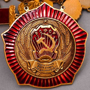 Редкость! Металлический Форменный Государственный Нагрудный Знак работника ЗАГСа, СССР середина ХХ века.