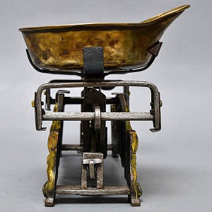 Редкость! Антикварные Чугунные Кухонные Весы на 3 кг., Варшава, Польша-1925 год.