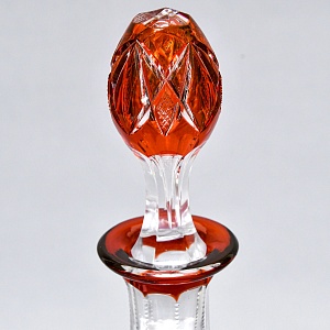 Редкость! Хрустальный Графин - Штоф VAL SAINT LAMBERT Бельгия, конец 50-х гг.