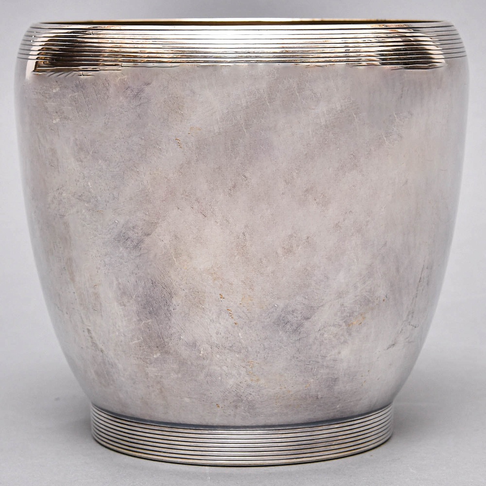 Винтажное Ведёрко для охлаждения шампанского или вина, Silverplate, SHEFFIELD Англия 50 -е годы  ХХ века.