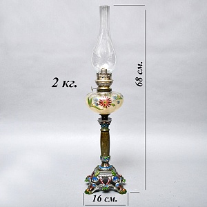 Антикарная Керосиновая Лампа с Механизмом Hersteller Berlin, Германия 1920 -1925 год.