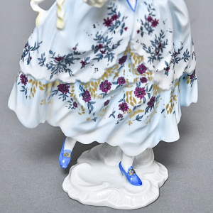 Коллекционная Фарфоровая статуэтка «Танцующая девушка», ROSENTHAL Германия, 1974 - 1982 годы. 