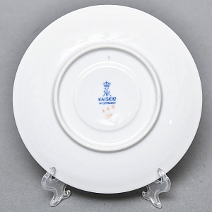 Коллекционная Фарфоровая Чайная тройка «Золотые грифоны», Kaiser Германия, 1979 - 1990 годы. 