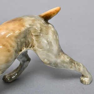Коллекционная Фарфоровая статуэтка «Собака ПОЙНТЕР», Hutschenreuther Германия, середина ХХ века.