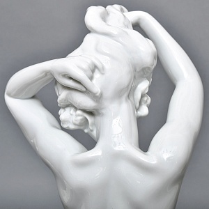 РЕДКОСТЬ! Большая Фарфоровая статуэтка «Обнаженная купальщица», Herend Венгрия.