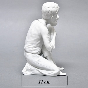 Редкая!!! Коллекционная Фарфоровая Статуэтка «Отец и Сын», Kaiser, Германия -1979 год.