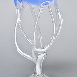 Авторские Стеклянные Фужеры для шампанского - Креманки, Италия вторая половина ХХ века.