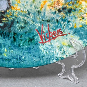 Коллекционная Фарфоровая тарелка «Детство. Дети на лугу», Wedgwood Англия - 1982 год. 