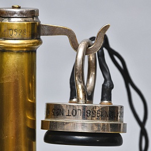 Антикварный Телефонный аппарат - Телефон «BURGUNDER - Phono Prive», Франция начало ХХ века.