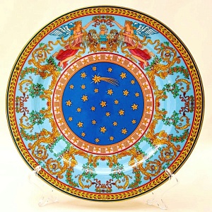 Коллекционная Тарелка - Блюдо «РОЖДЕНИЕ» Фарфор, VERSACE, Rosenthal Германия -1997 год.