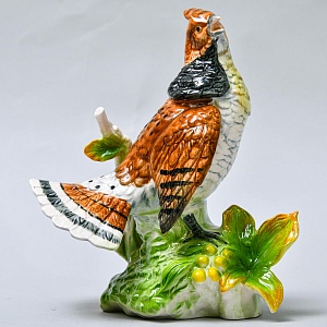 Фарфоровая Статуэтка «Птица - Рябчик», Германия вторая половина ХХ века.