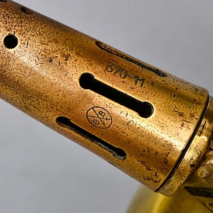 Винтажная Бензиновая Горелка - Паяльная Латунная Лампа, BARTHEL Германия -50 гг. 