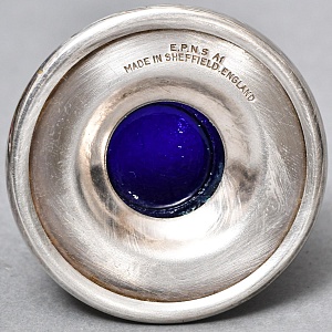 Винтажный Набор из 4х предметов - Набор для специй и горчичница на подносе, SHEFFIELD Англия.