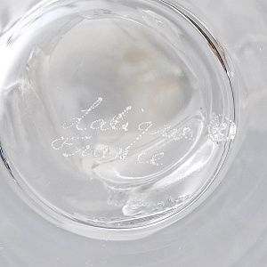 Хрустальная Подставка «ФАЗАН» для колец и украшений в стиле Арт Нуво, Laligue Франция.