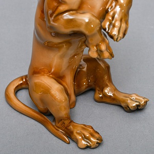 Антикварная Фарфоровая статуэтка «Собака. ТАКСА», ROSENTHAL Германия, 20-е годы ХХ века.