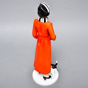 Большая Коллекционная Фарфоровая статуэтка «Сеньора Сант Анжело», GOEBEL Германия. 