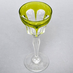 Редкость! Коллекционный Хрустальный Бокал, Val Saint Lambert, Бельгия середина ХХ века.